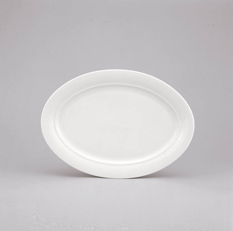 Schönwald, Avanti - Platte oval, weiss, uni, 36 cm