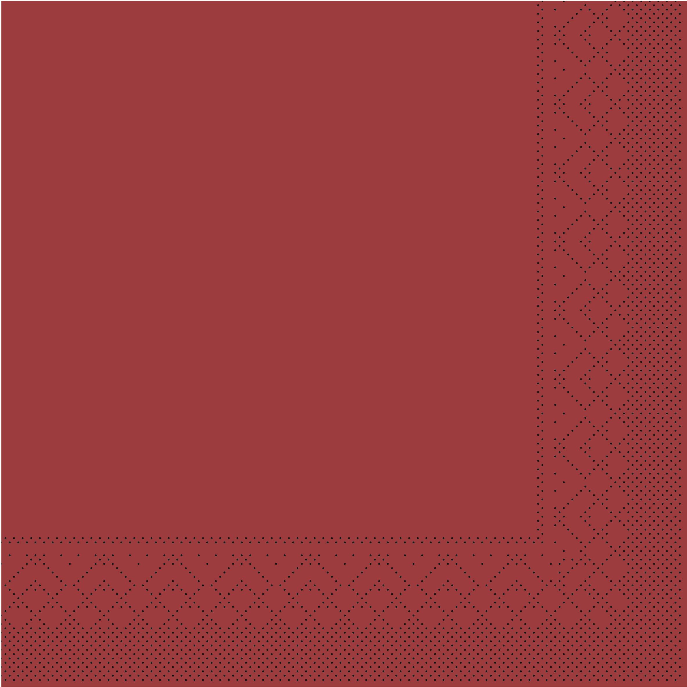 Servietten - BASIC UNI Tissue Deluxe 40 x 40 cm