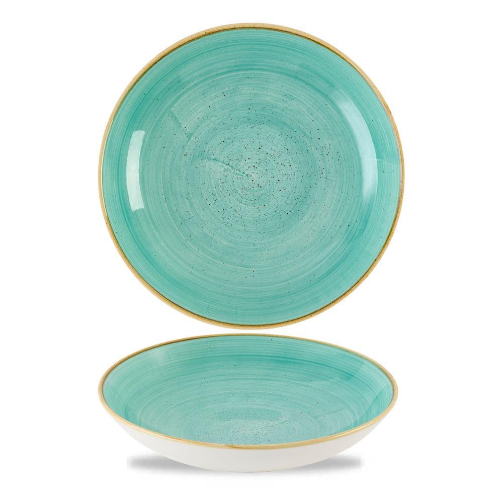 Churchill, Stonecast : Mint - Teller tief Coup, 18,2 cm/ 0,43 ltr.