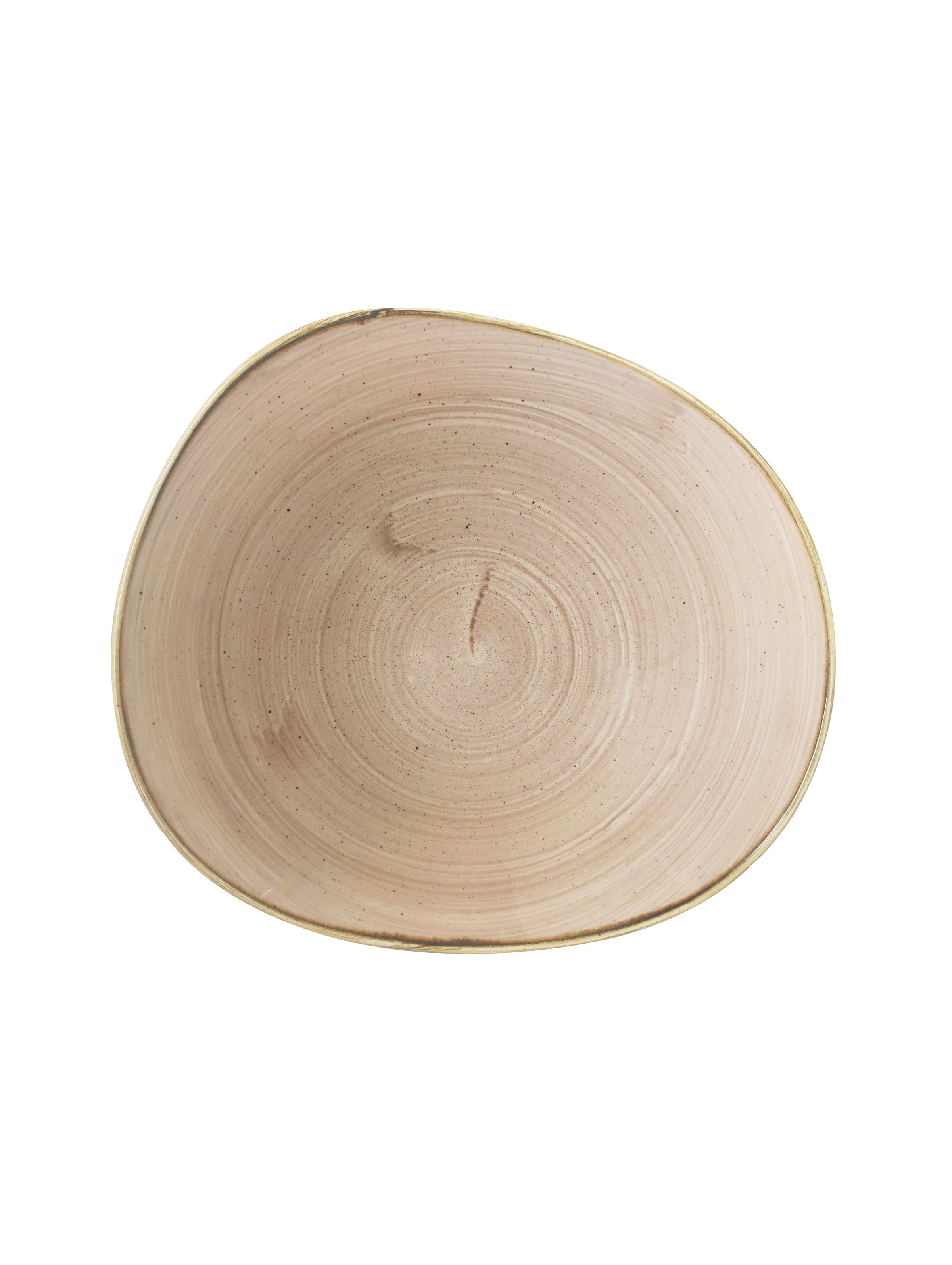 Churchill, Stonecast : Truffle - Opal-Schale organisch, 20 x 5,3 cm/ 0,34 ltr.