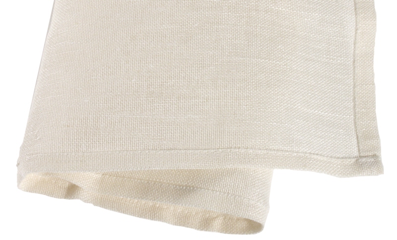 Passiertuch, hochwertiges Rohleinen, 80 x 95 cm