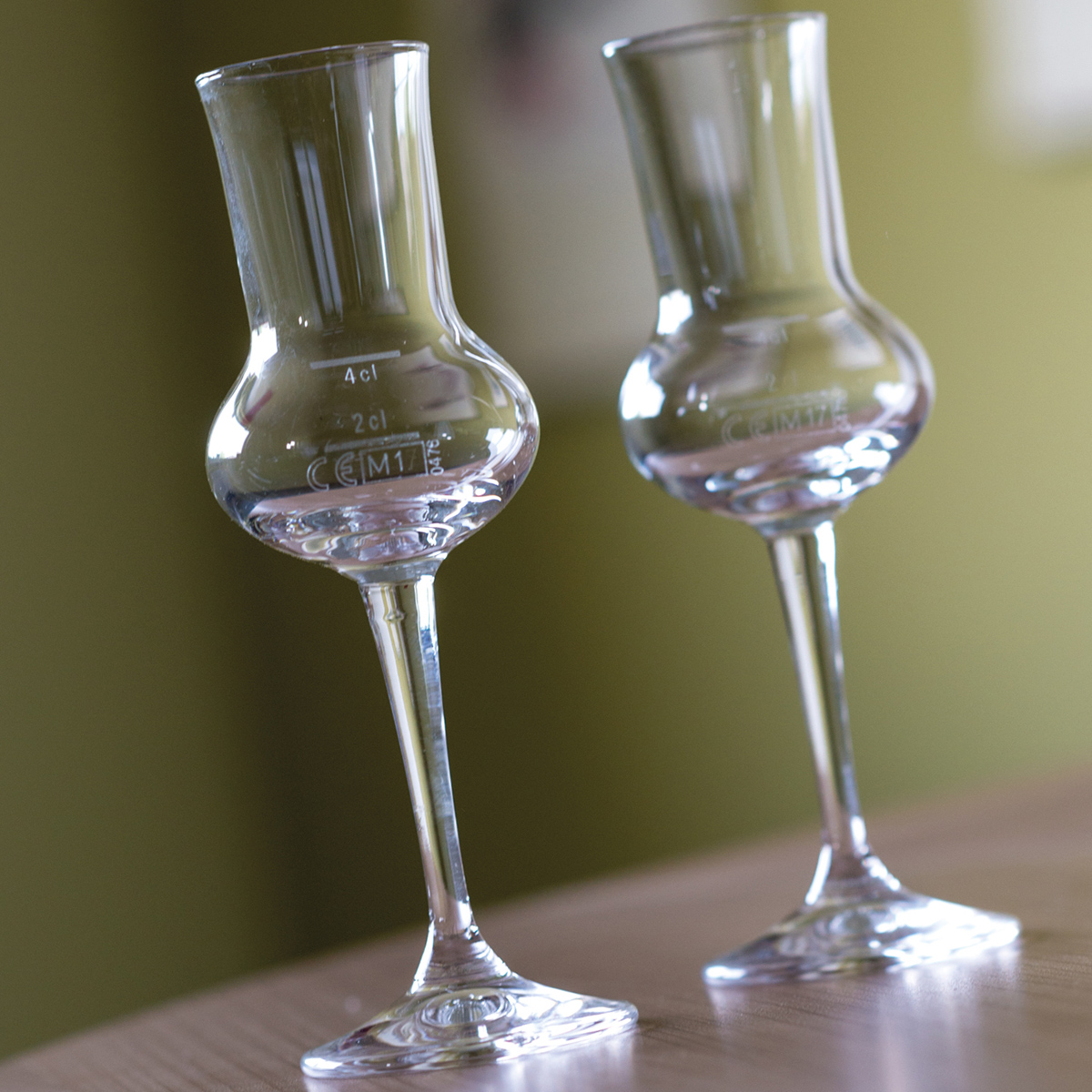 Riserva Grappakelch m. Füllstrich 2 + 4 cl |-|, Inhalt: 80 ml, H: 163 mm, D: 56 mm