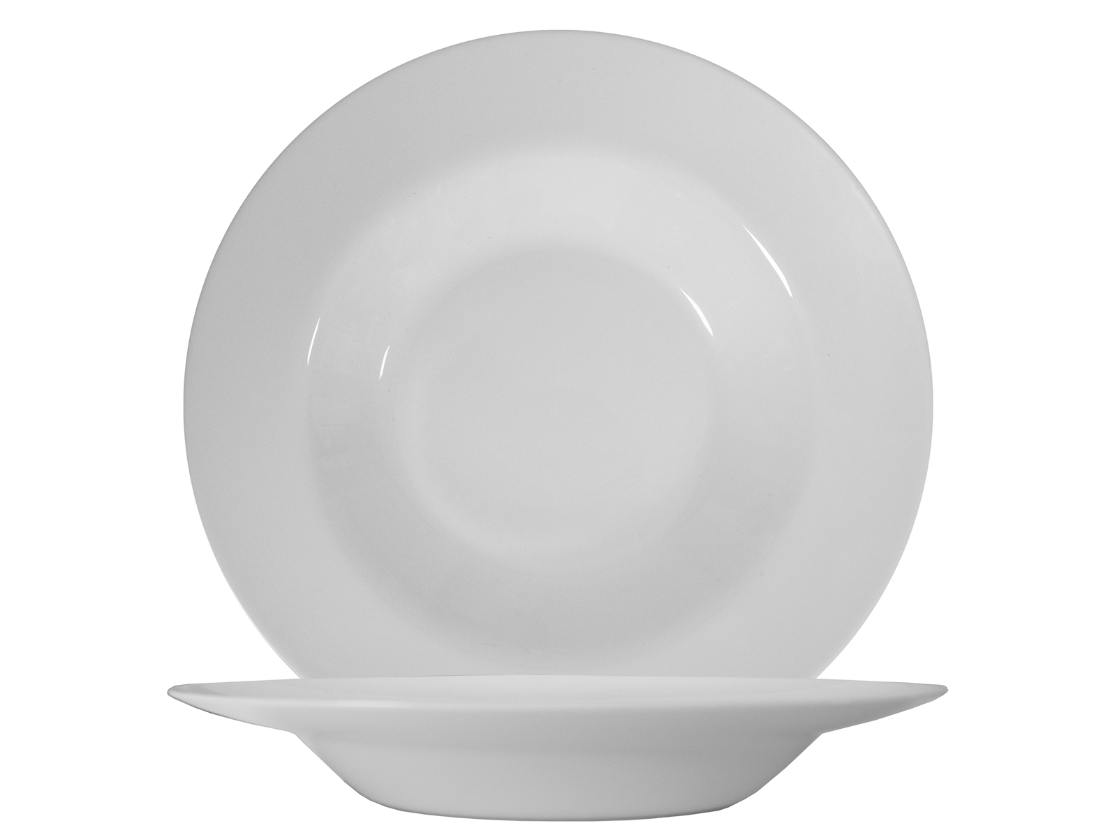 Arcoroc, Solutions - Pastateller tief, rund, uni, weiss, 28,5 cm/ 0,55 ltr.