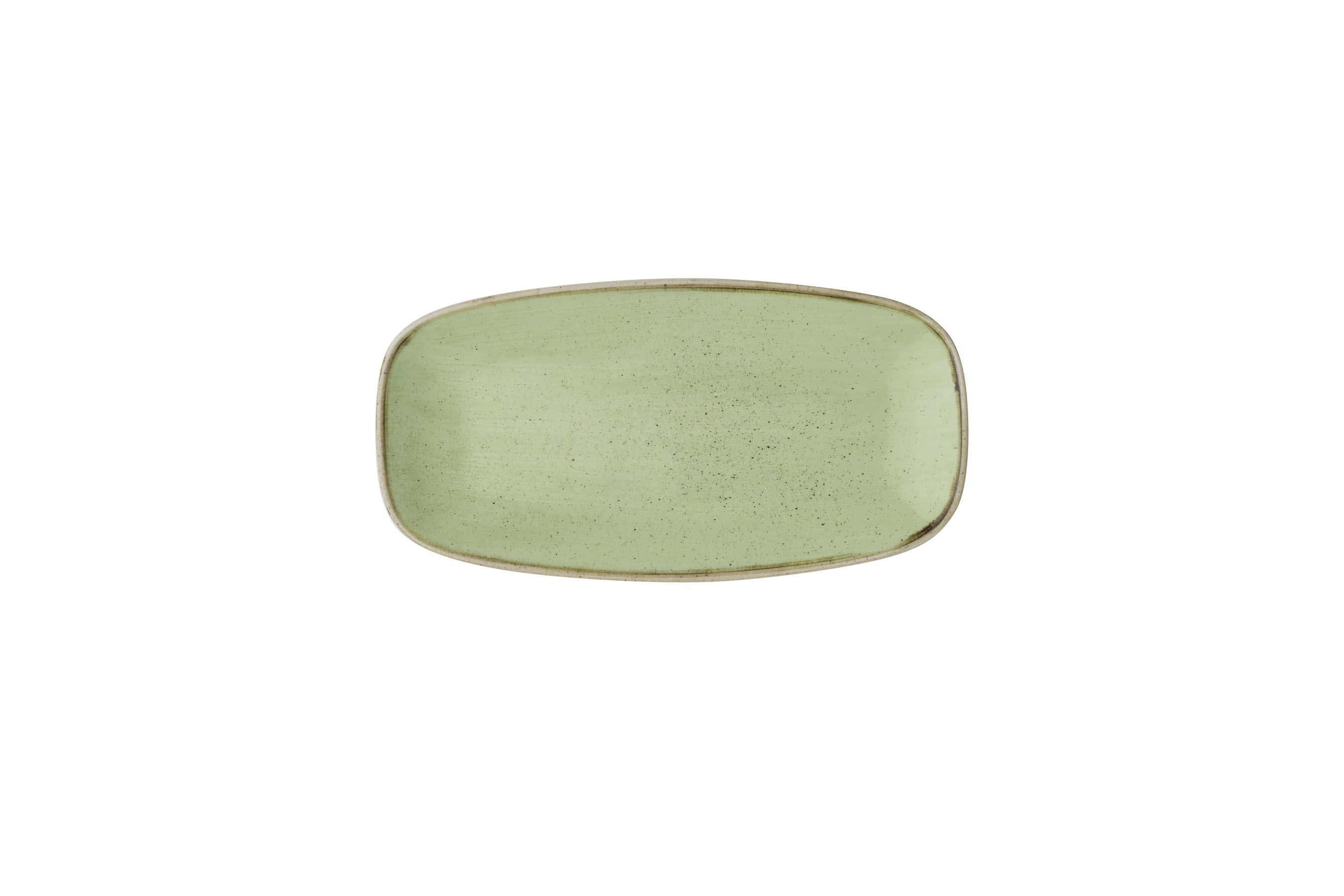 Churchill, Stonecast : Sage Green - Chefs Platte rechteckig 29,8 x 15,3 cm