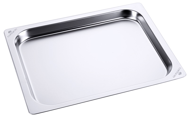 GN-Konvektomatenblech 1/2, EdSt., 26,5 x 32,5 cm, Tiefe: 20 mm