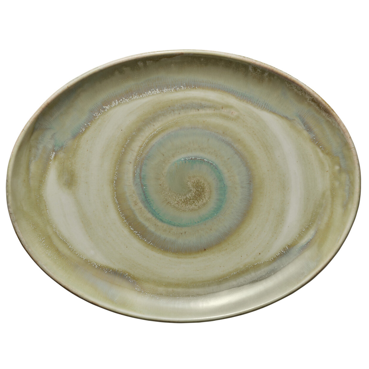 Heart & Soul, Perfect Match : Thyme - Platte oval coup 36 x 28 cm