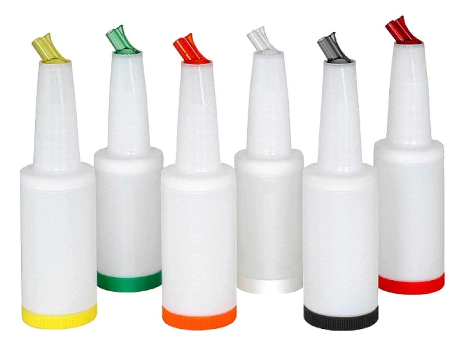 Save & Pour Flaschen, 6-tlg., 2 Liter, 6-farbig, 13 x 13 x 23 cm