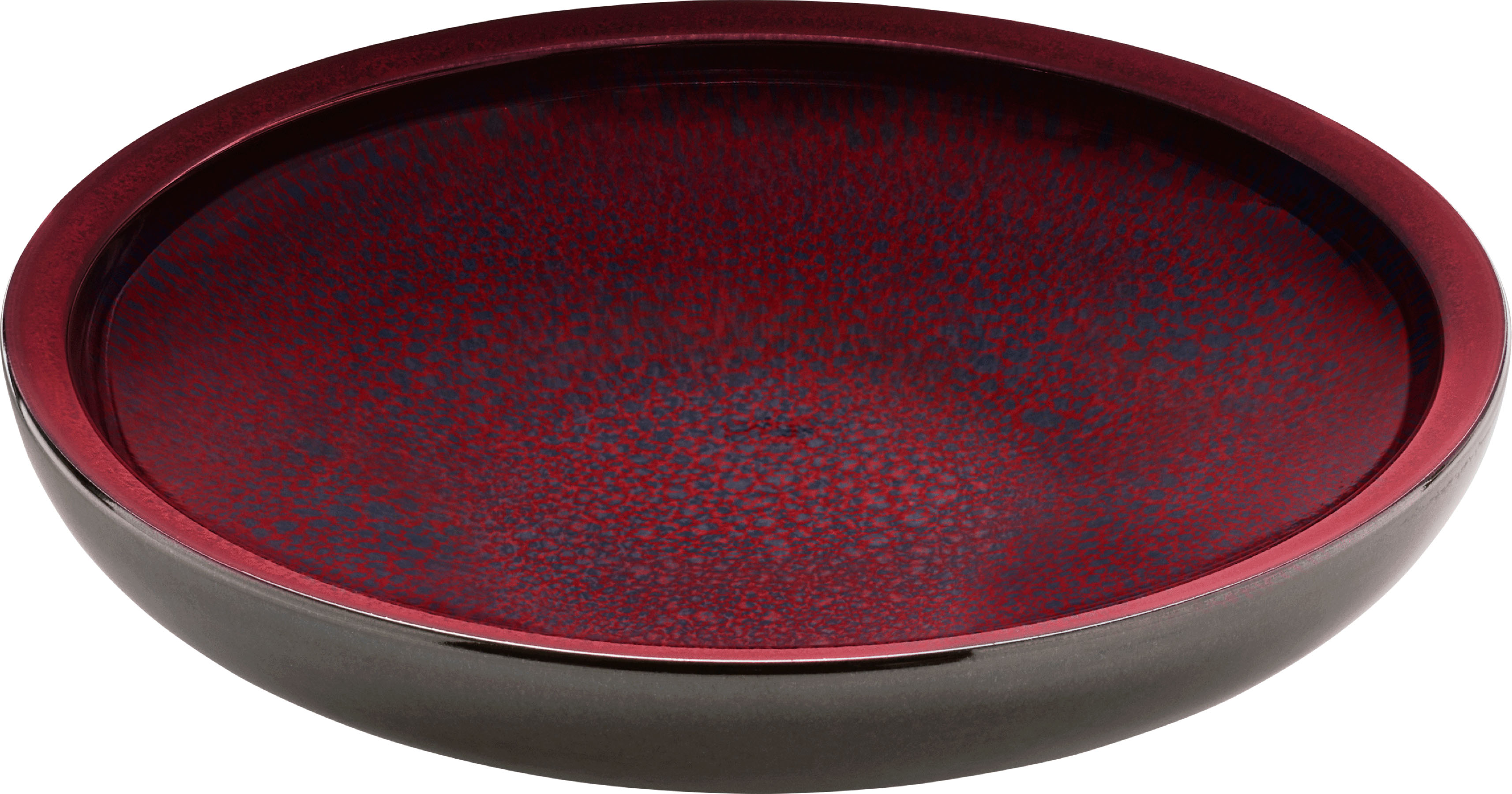 Playground, Steinzeug - GLOW : Teller, tief coup rund, 25 x 6,1 cm/ 1,3 ltr.