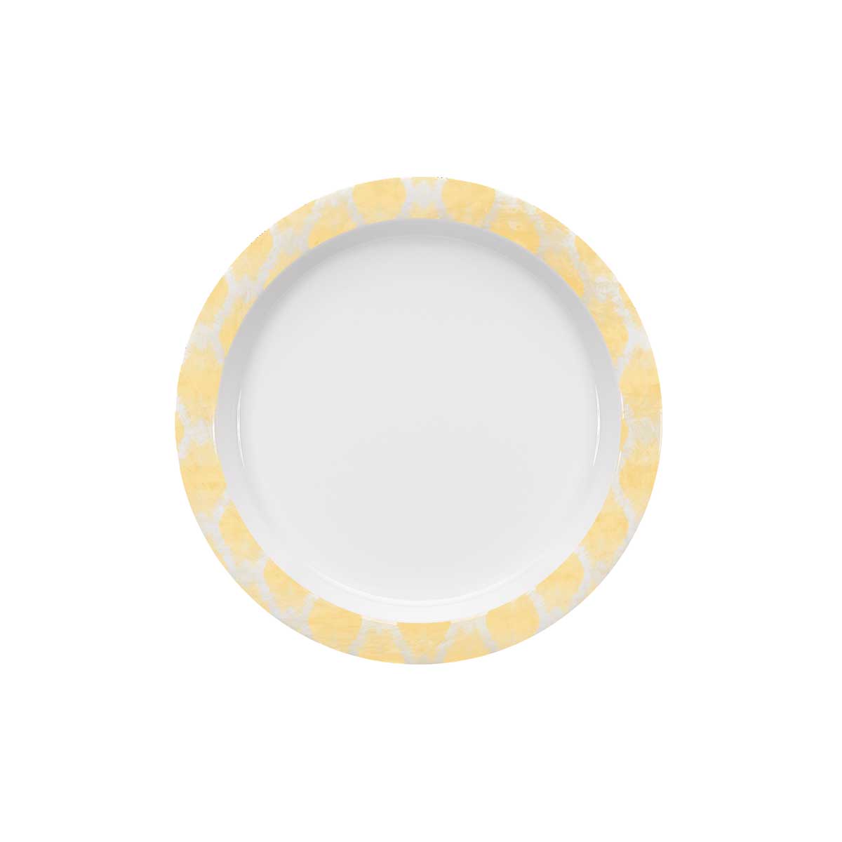 Bauscher Care, Calmera : 426387 Yellow - Teller flach rund Fahne, 20 cm