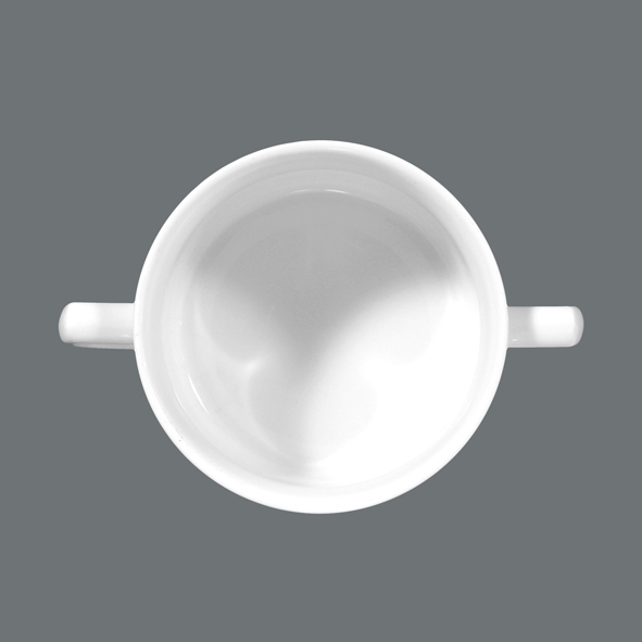 Seltmann Weiden, Vitalis - Suppen-Obere m. 2 Hkl. stpb., weiss, uni, 0,35 ltr.