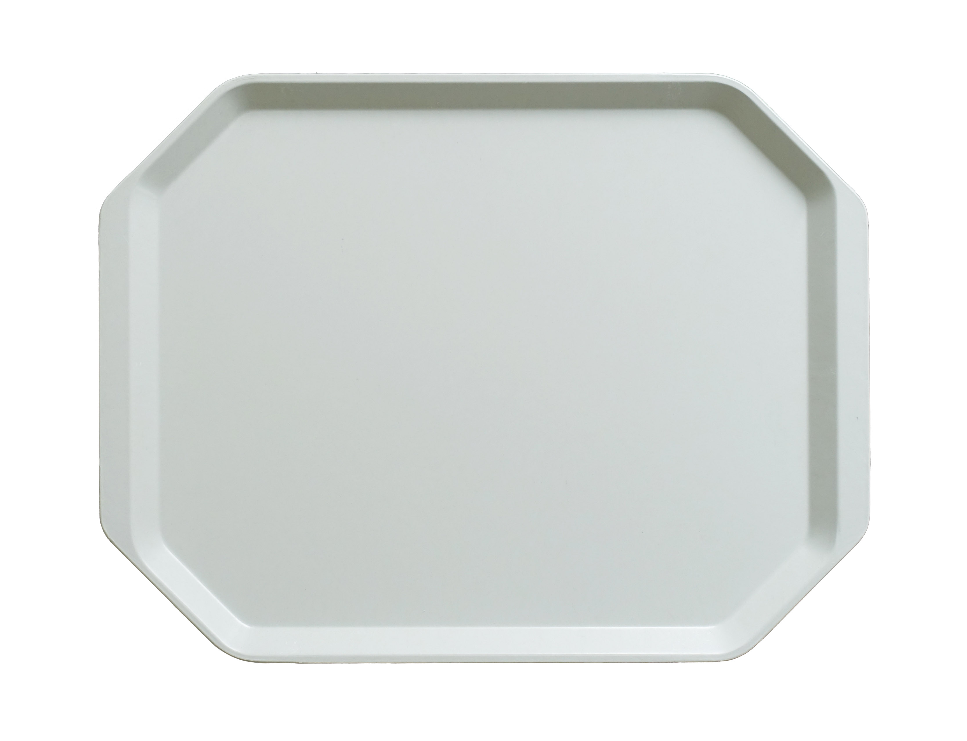 TRiTON Kantinentablett, Material: Fiberglas, Format: Achteck, Größe: 42,4 x 32,5 cm