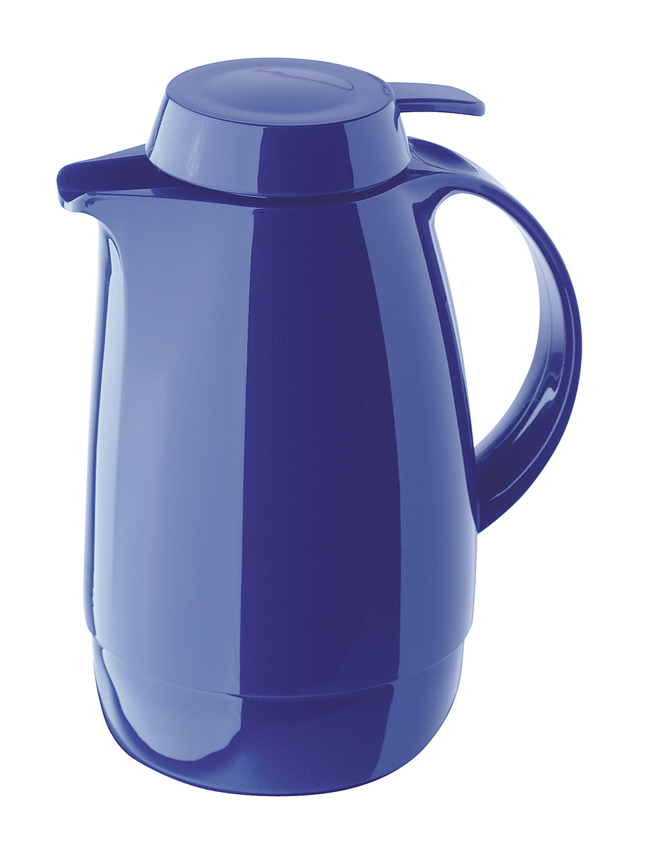 Isolierkanne Helios Servitherm, Inhalt: 0,6 ltr., Farbe: dunkelblau