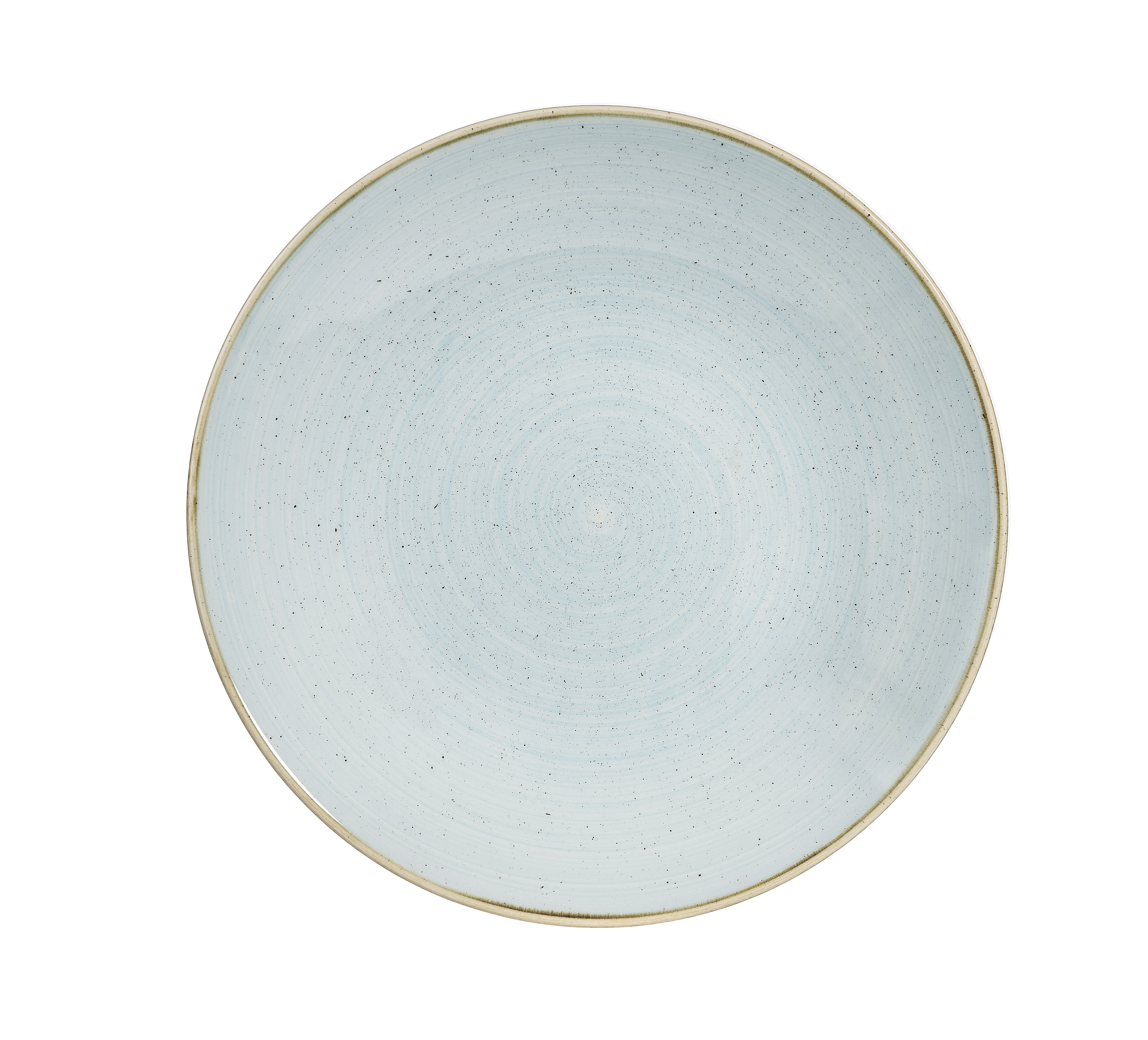 Churchill, Stonecast : Duck Egg Blue - Teller halbtief rund Coup, 28,1 cm