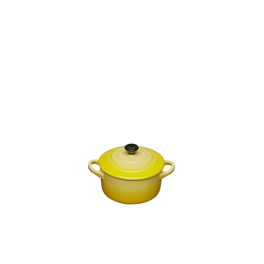 Le Creuset, Steinzeug - Mini Cocotte, 10 cm/ 0,25 ltr., Fb. Citrus