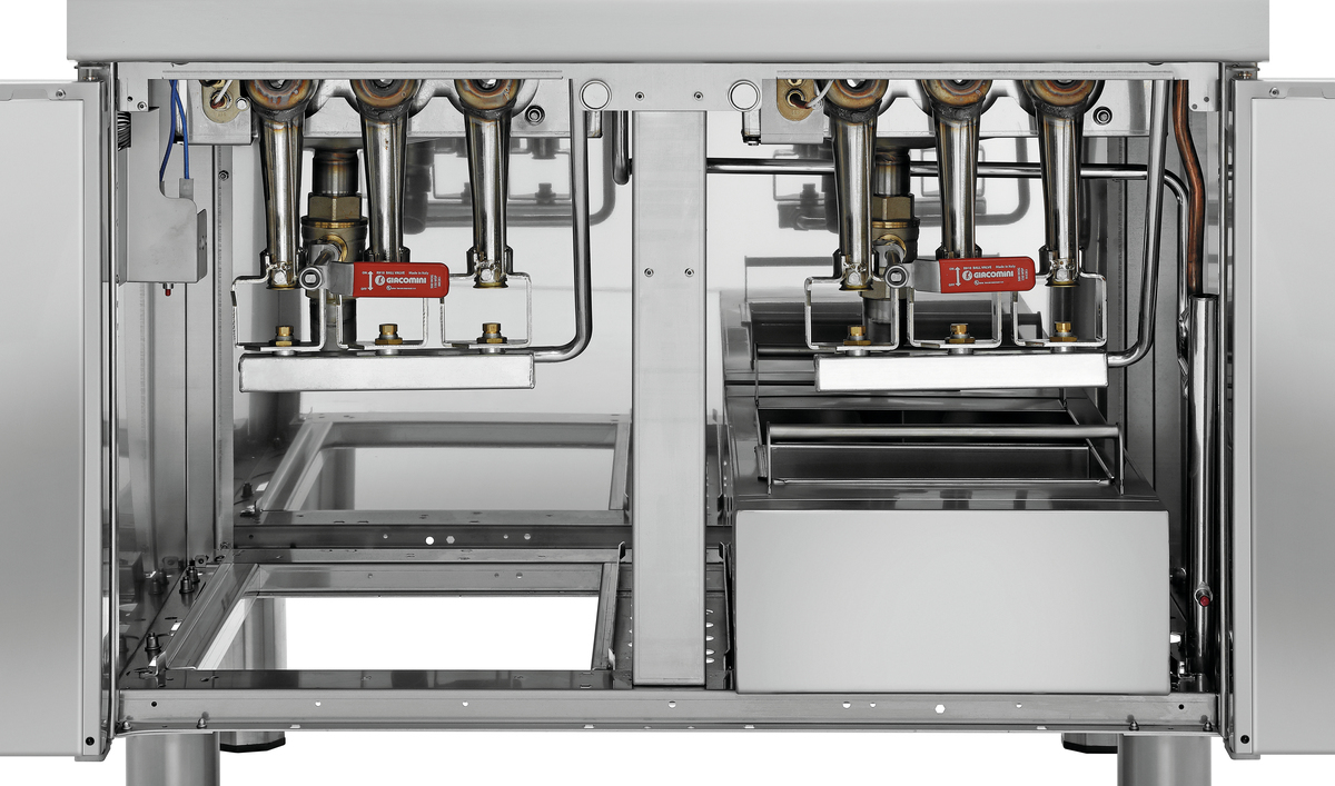 Fritteuse Gas, 700, B800, 2x15L