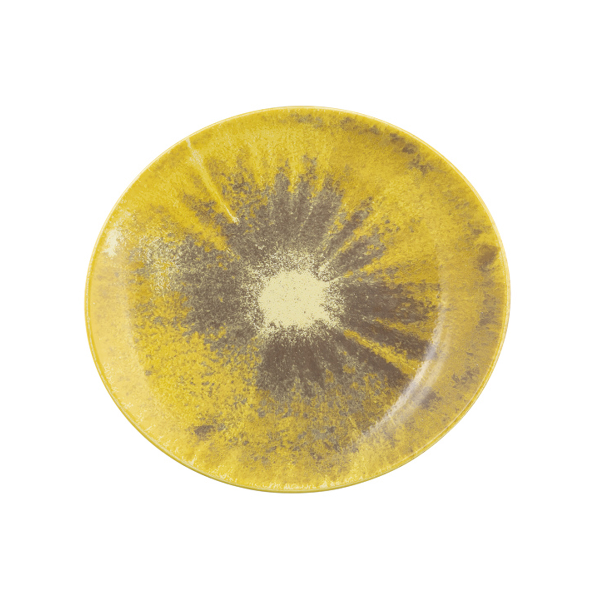 Seltmann Weiden, Modern Life : 58268 Batik Kurkuma - Speiseteller oval 5193, 27 cm