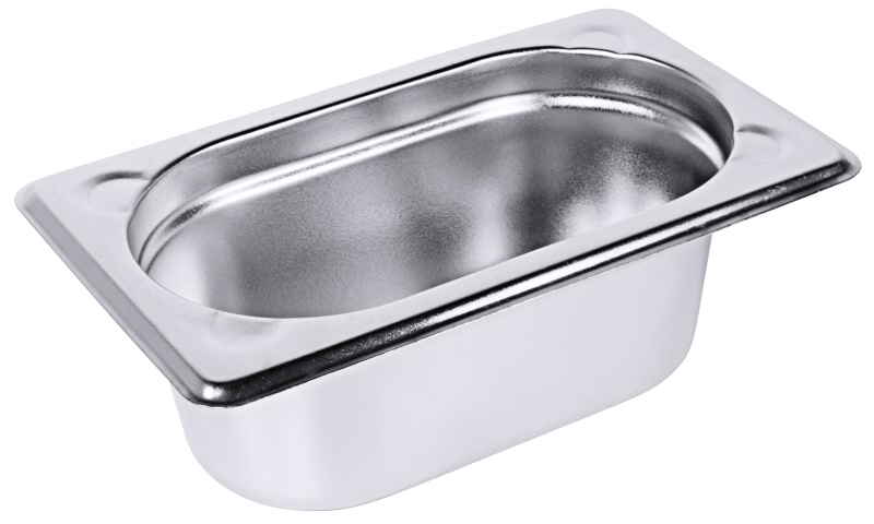 GN-Behälter 1/9, 17,6 x 10,8 cm, Tiefe: 65 mm