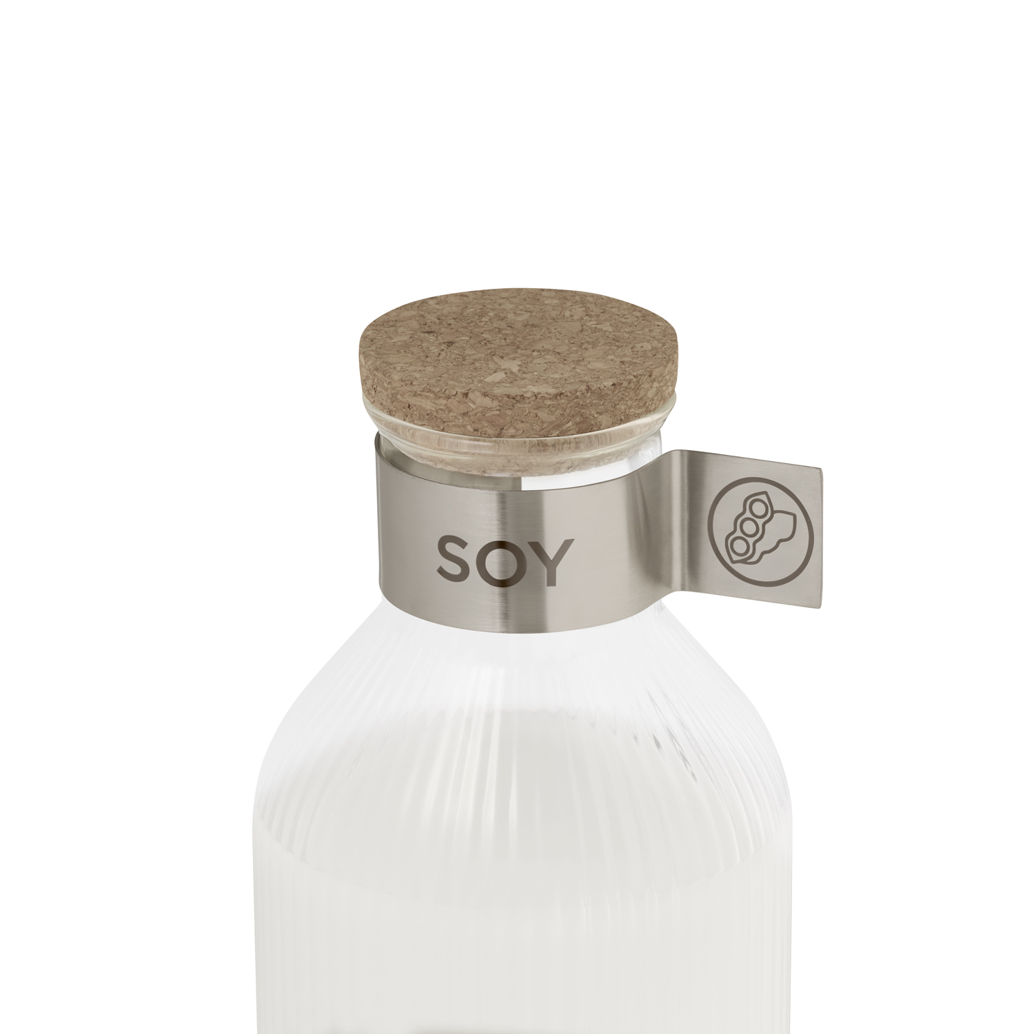 Labelclips, 4er Set, D: 4,5 cm, H: 2,5 cm