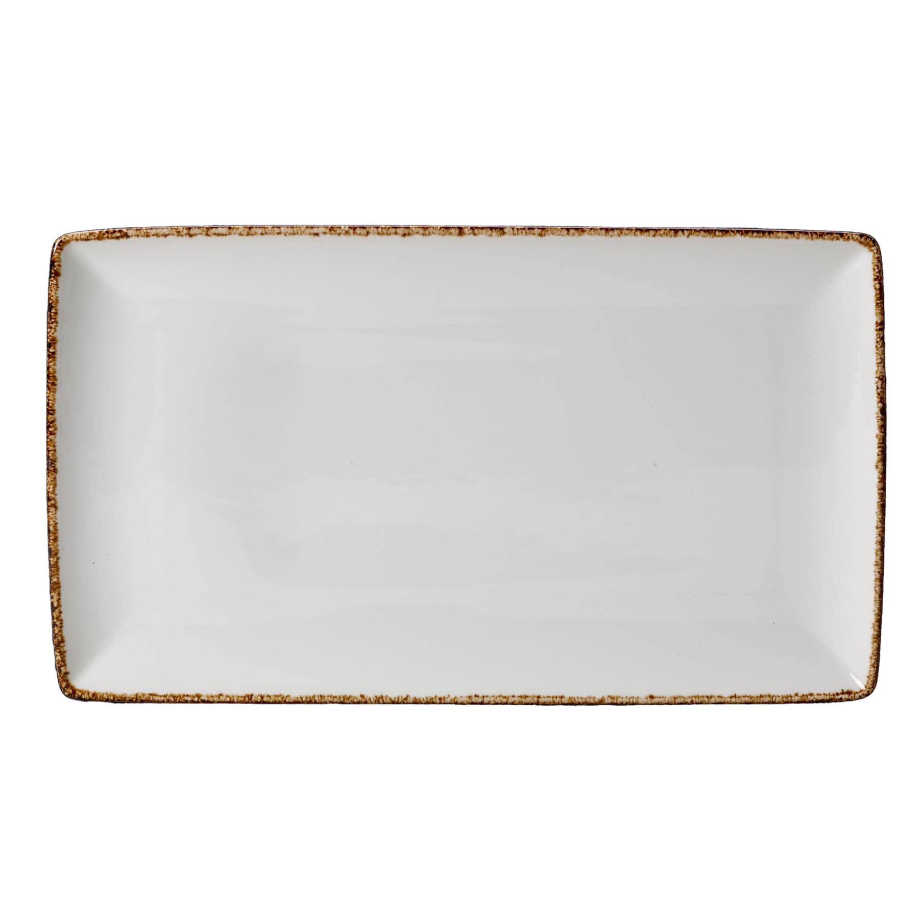 Steelite, Dapple : Brown 1714 - Platte rechteckig Nr. 1, 27 x 16,75 cm