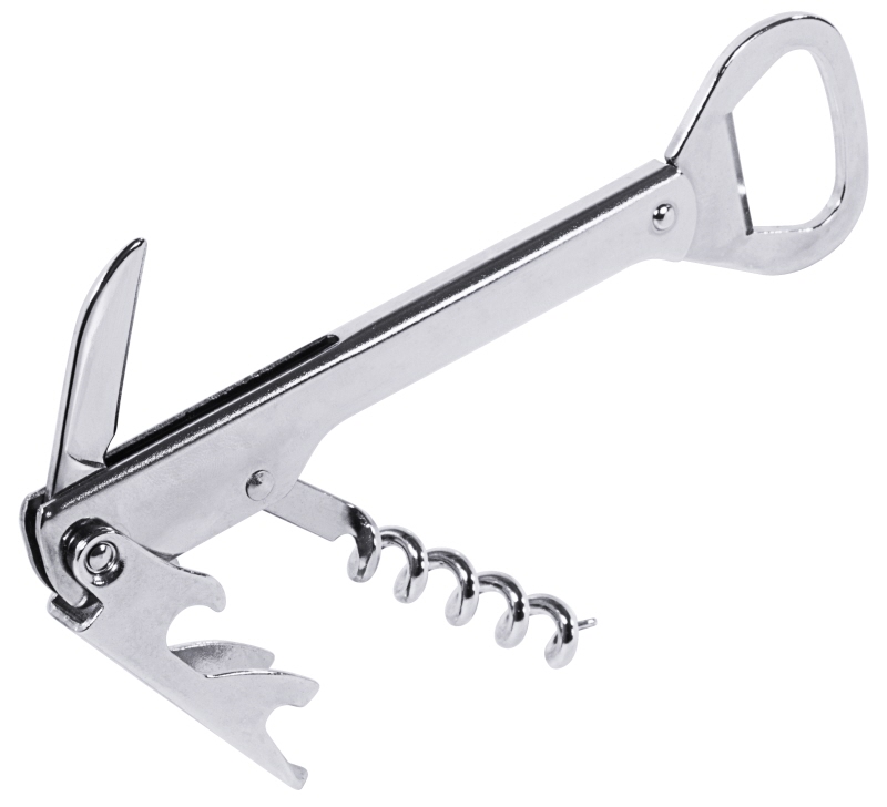 Kellnermesser, Messer, Korkenzieher, Edelstahl, L: 13 cm