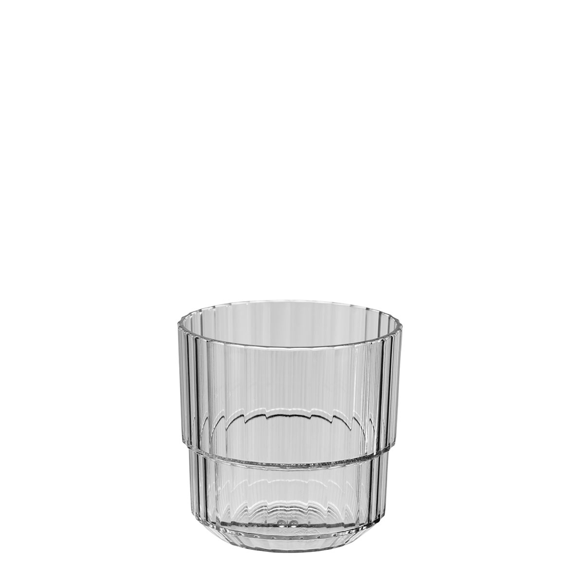 Trinkbecher Linea, Tritan, D: 8,5 cm, H: 8 cm, I: 220 ml, Farbe: french grey