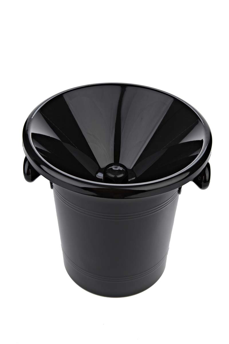 Spucknapf Kunststoff für Verkostung, 21,5 x 21,5 x 22 cm