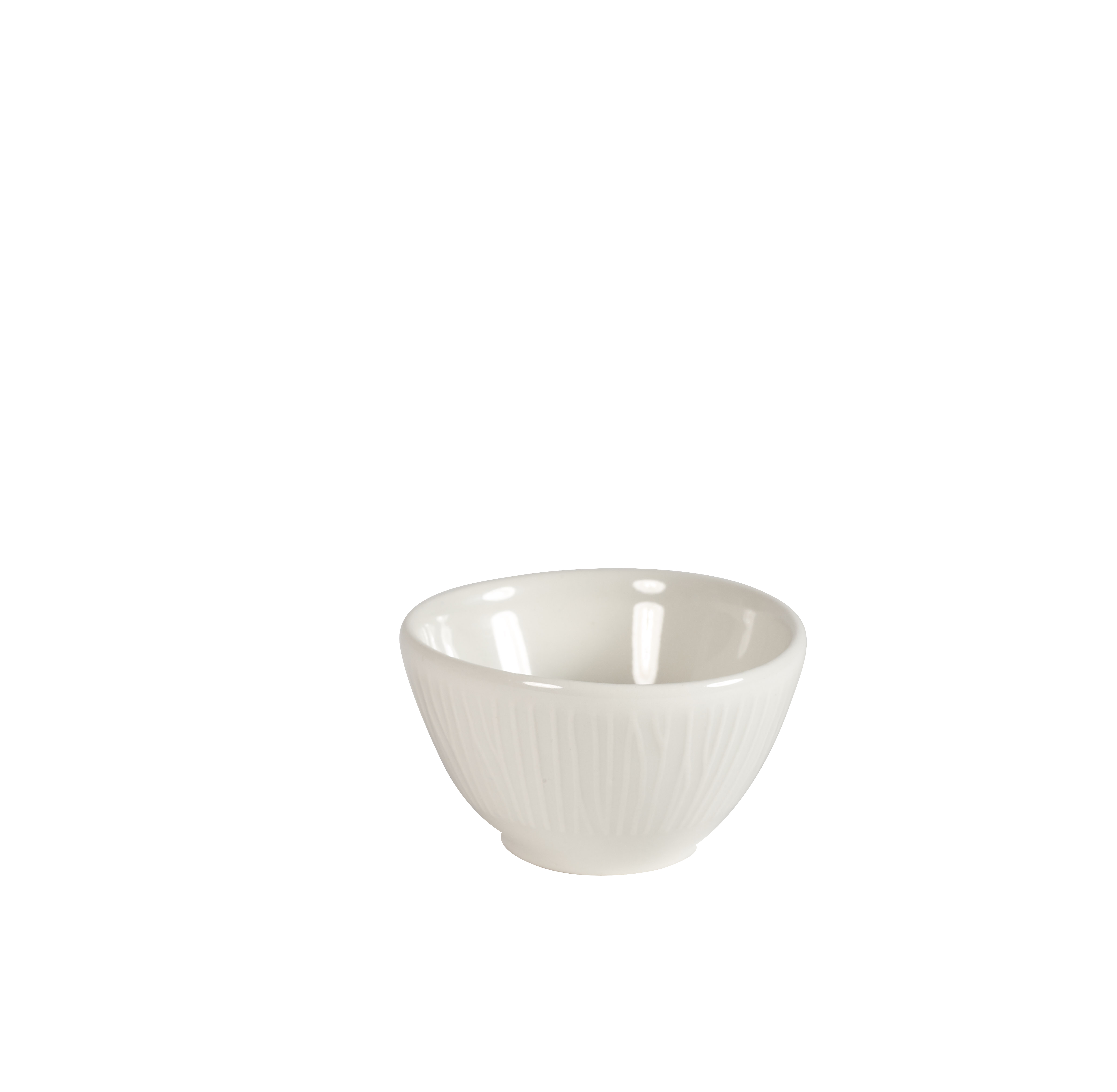 Churchill, Bamboo - Dip-Schälchen, uni/ weiss, 7 x 4 cm/ 0,06 ltr.