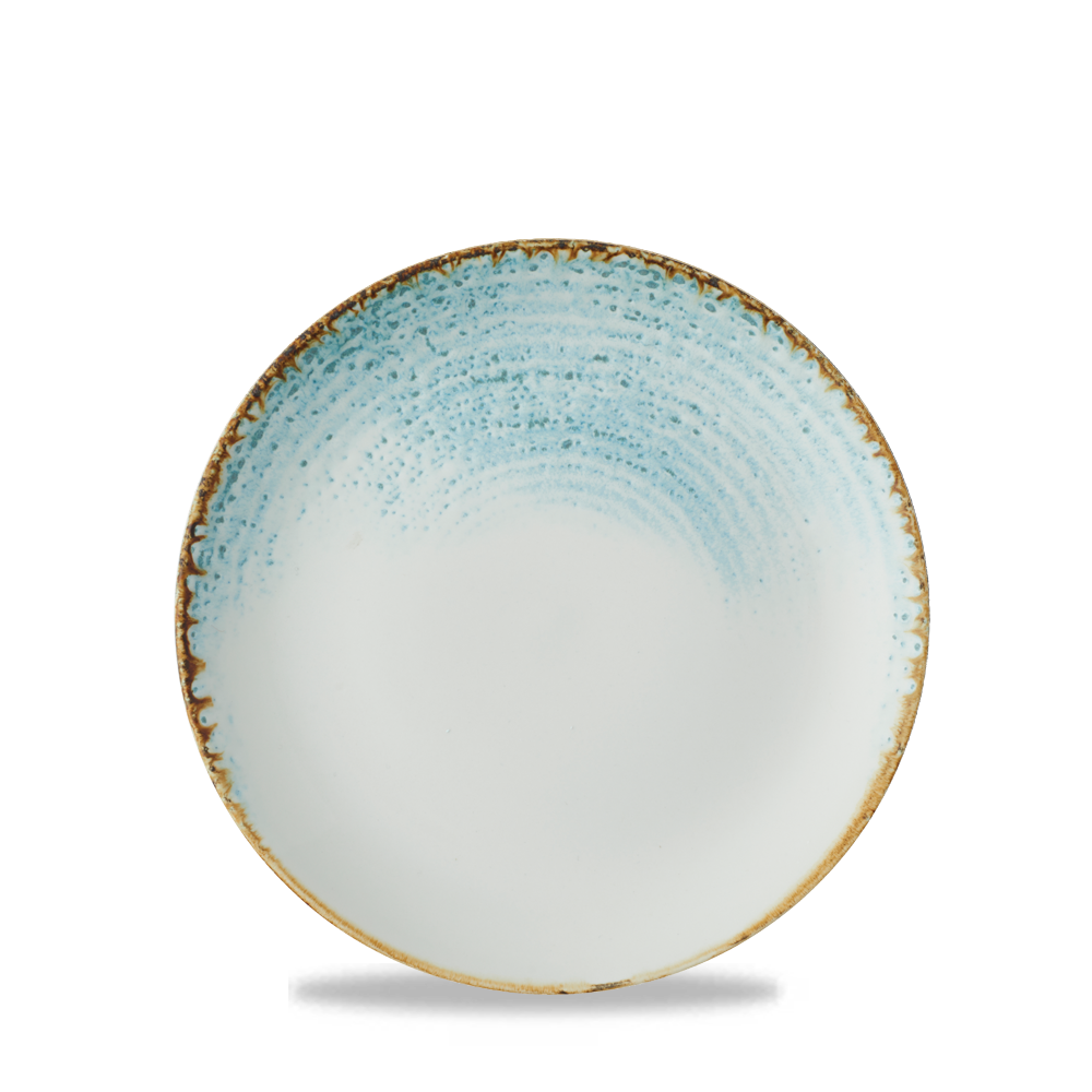 Churchill, Homespun Accents : Aquamarine - Teller flach Coup, 16,5 cm