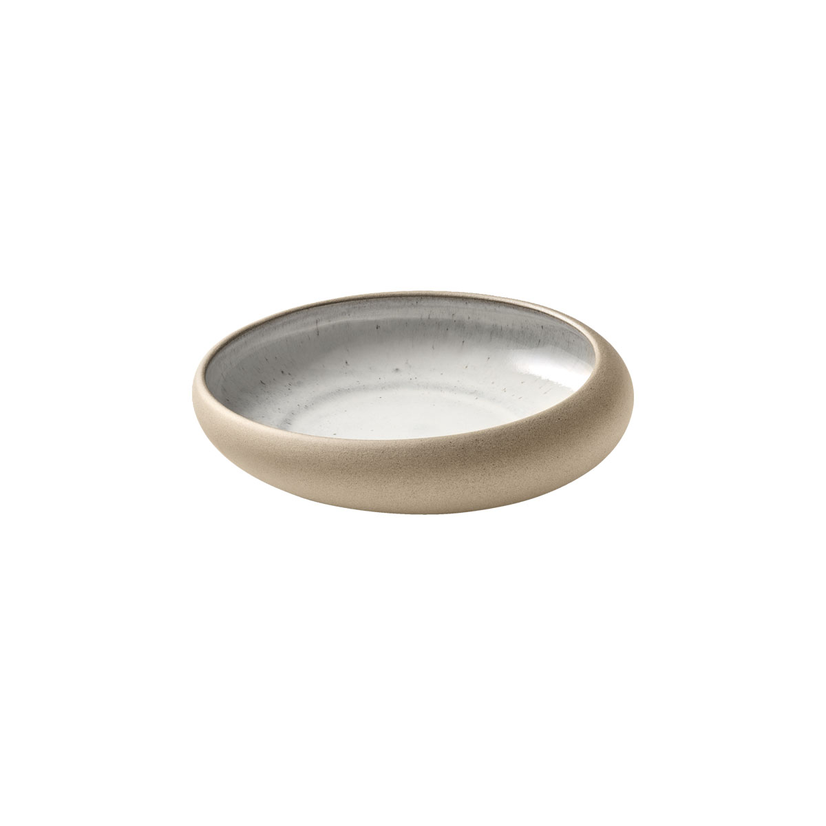 Playground, Steinzeug - EMBRACE Light : Teller halbtief rund coup, 17 cm