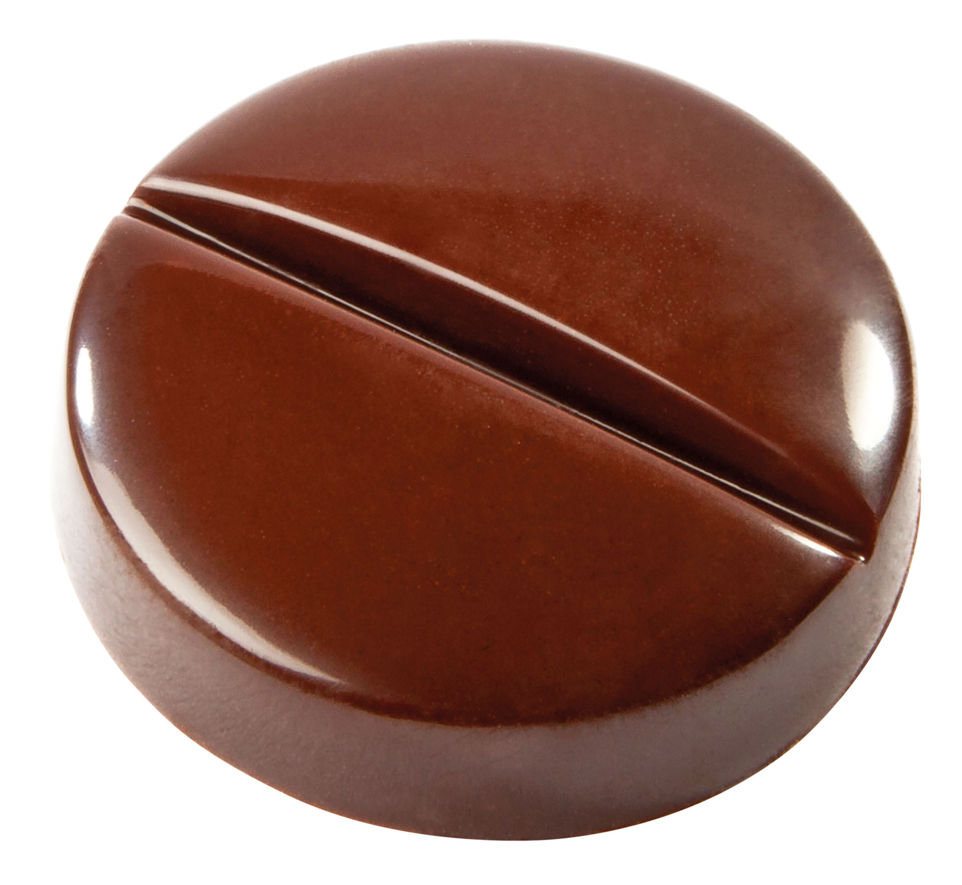 Schokoladen- Form Keks, 275 x 135 mm, 3 x 8 Stück 25 x 25 x 7 mm