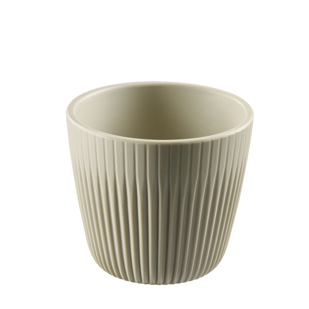 Schale LINEO, 6er-Set, Melamin, D: 8,5 cm, H: 7,5 cm, I: 180 ml, Fb. grau