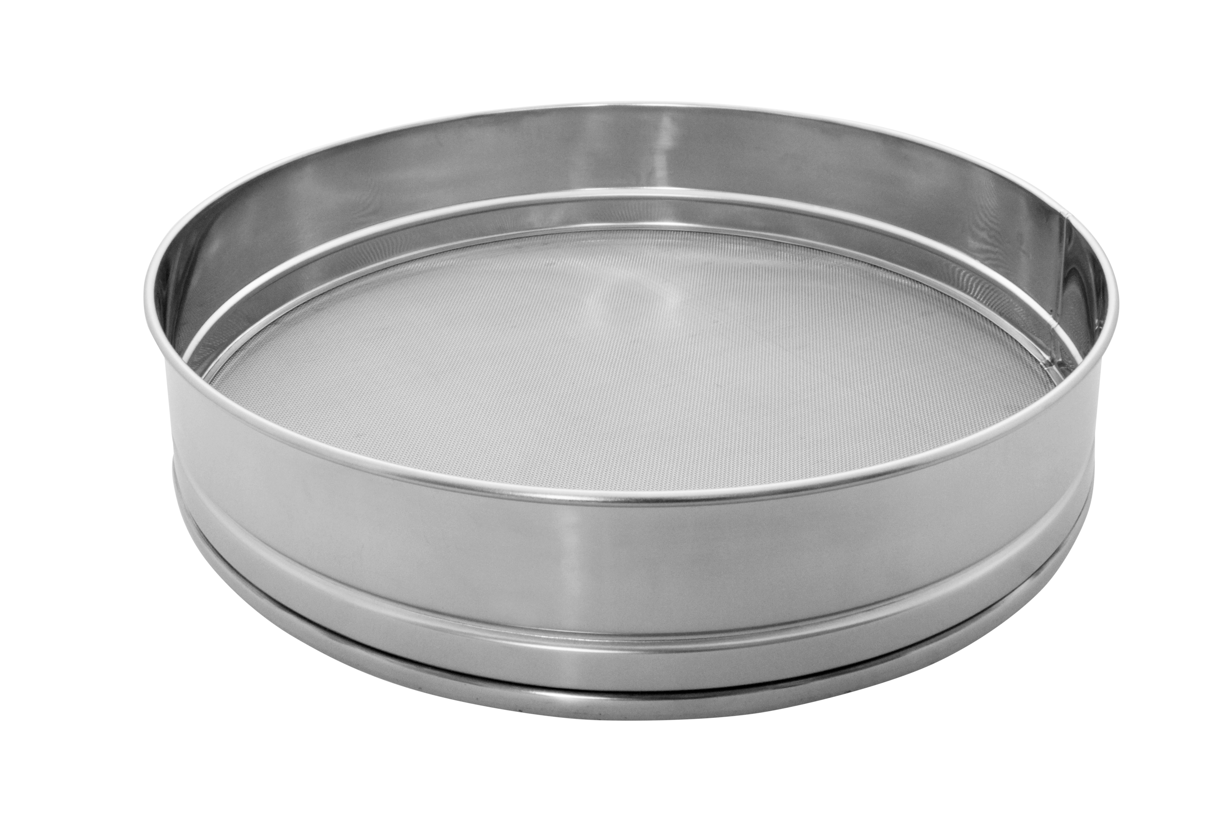 Mehl-, Puder-, Zuckersieb, Metall, mittel 0,84 mm, D: 400 mm