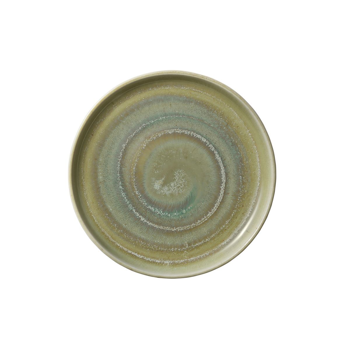 Heart & Soul, Perfect Match : Thyme - Teller flach rund hoher Rand 21 cm