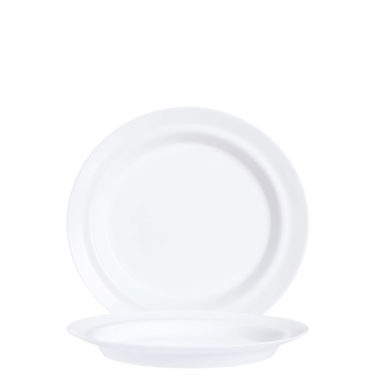 Arcoroc, Autonomy : White - Teller flach, 19 cm