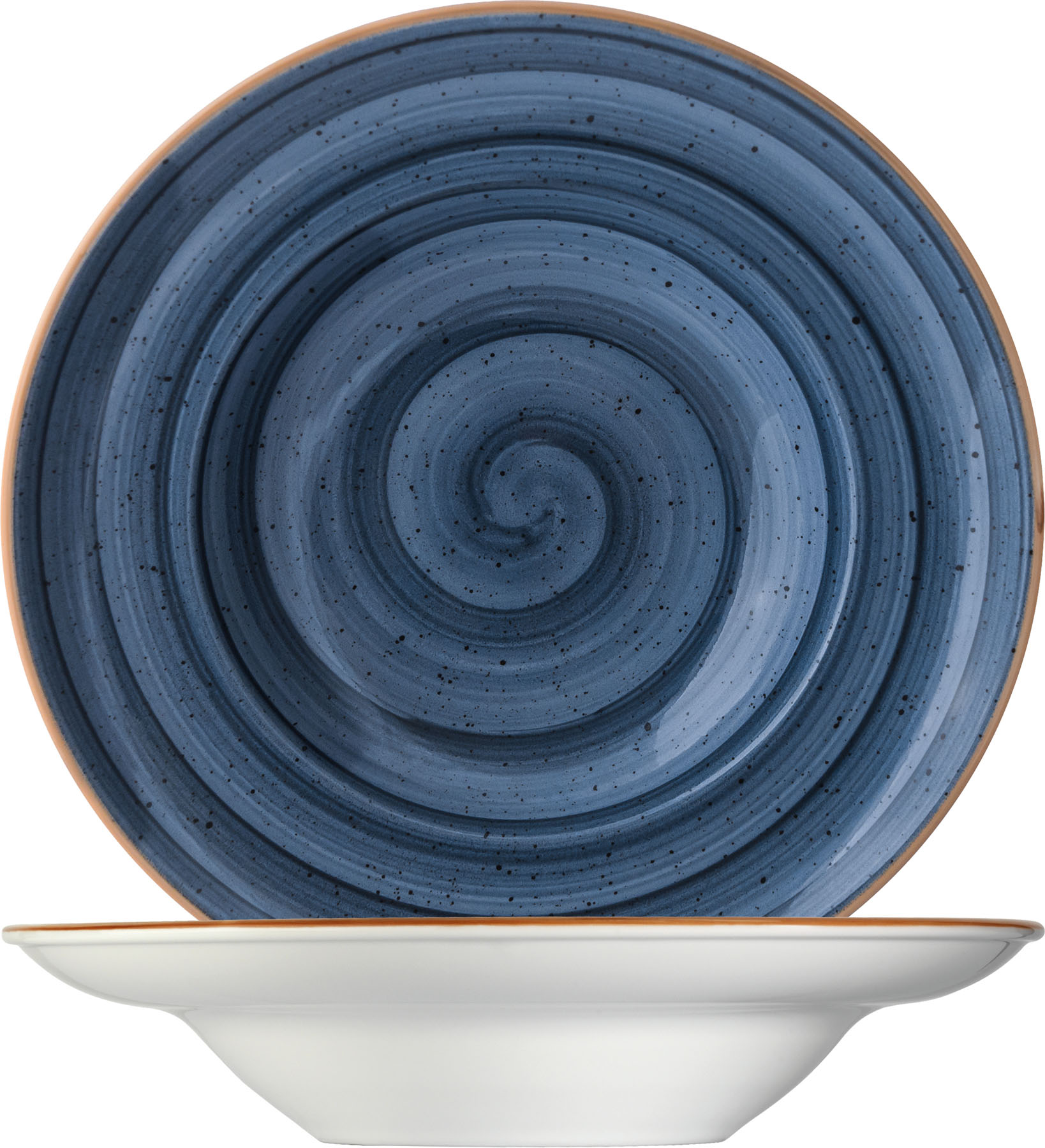 Aura, Dusk : Gourmet Pastateller tief Fahne, 27 cm/ 0,45 ltr.