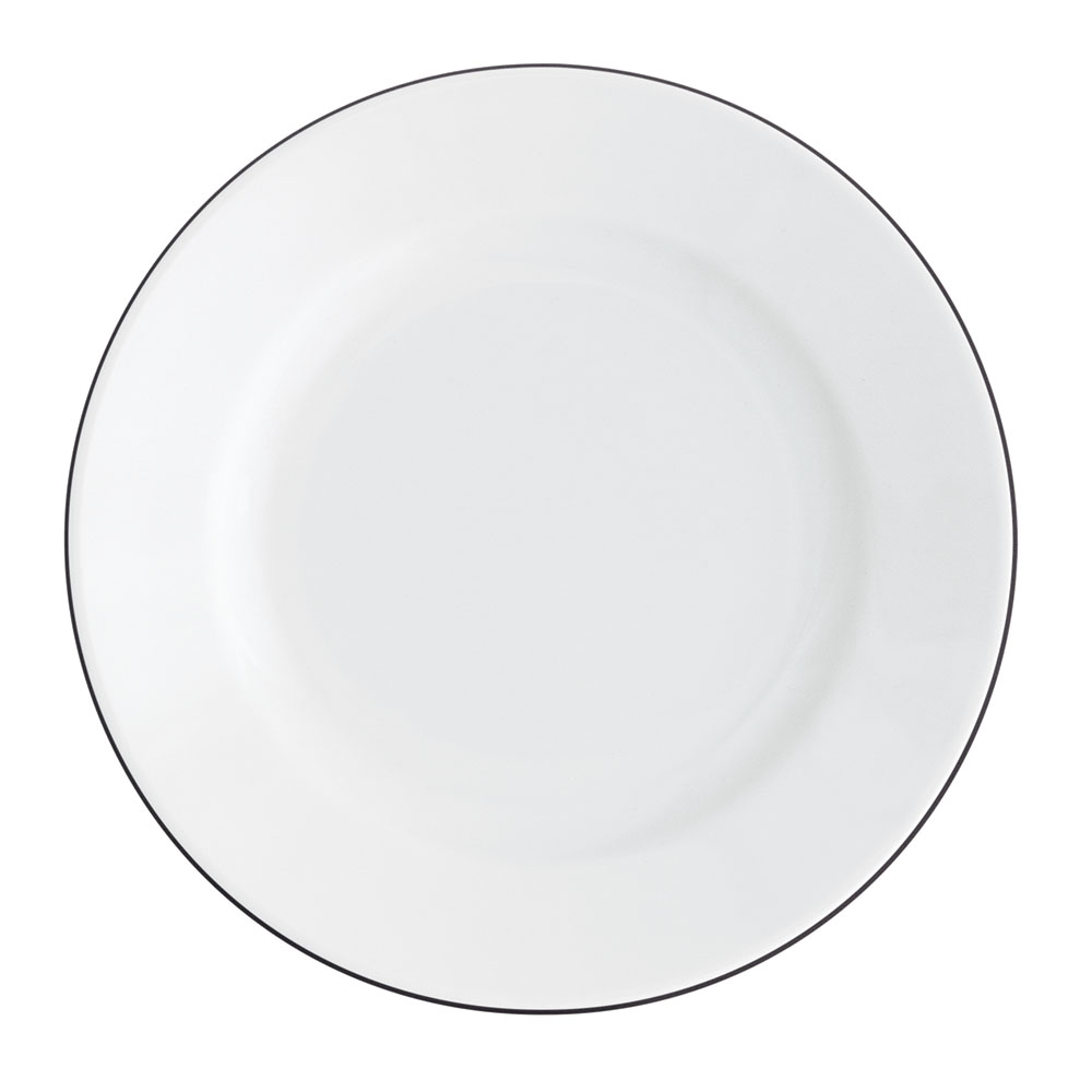 Kahla, Pronto Line : Pure Black - Frühstücksteller 20,5 cm