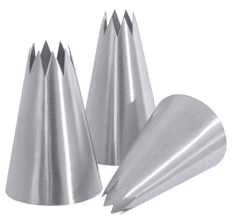 Sterntülle, EdSt., fugenlos, D: 4 mm, L: 5 cm