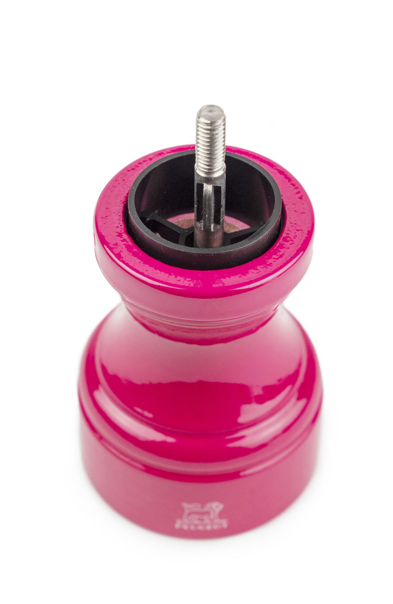 Peugeot : Bistrorama - Pfeffermühle, manuelle Holz-Mühle, Größe: 10 cm, Farbe: bonbonrosa