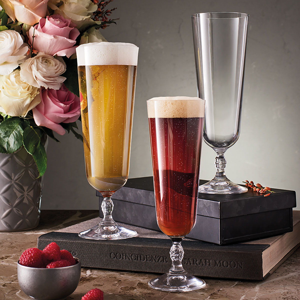 Bier-, Cocktailtulpe Birra 27,5 cl m. Füllstrich 0.2 ltr. |-|, Inhalt: 275 ml, D: 66 mm, H: 206 mm