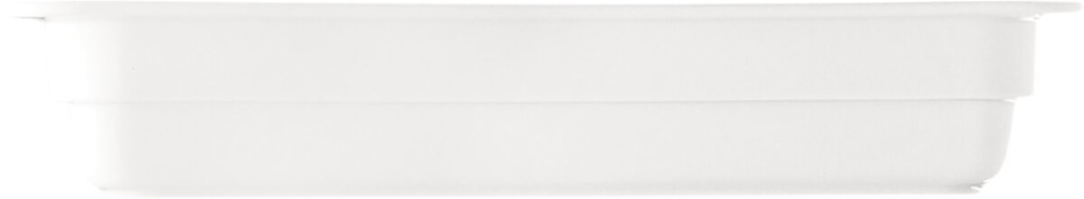 Bauscher, GN Function : Gastronorm-Schale 2/3, uni, weiss, T: 65 mm, I: 4.65 ltr.