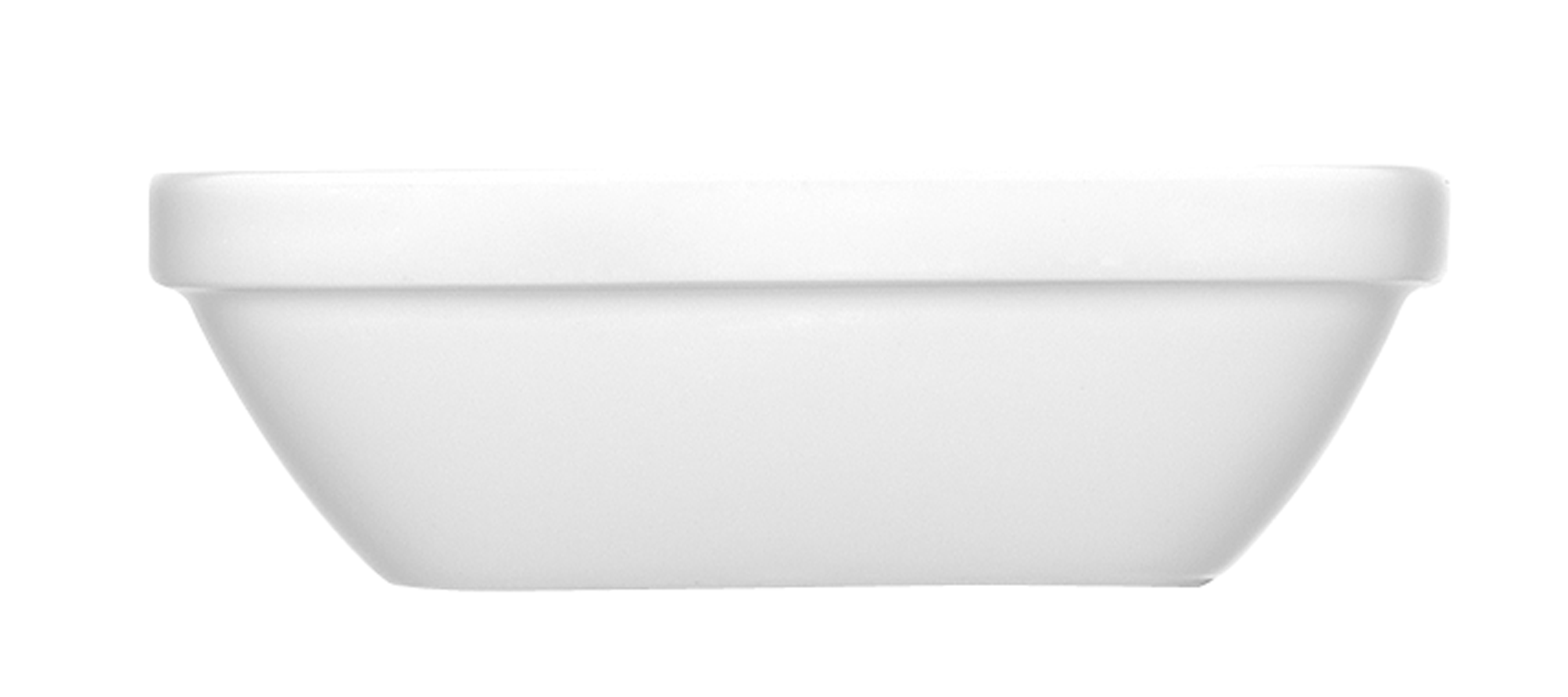 Bauscher, B1100 - Schale quadratisch 14, weiss, uni, 11,2 x 11,2 cm/ 0,23 ltr.