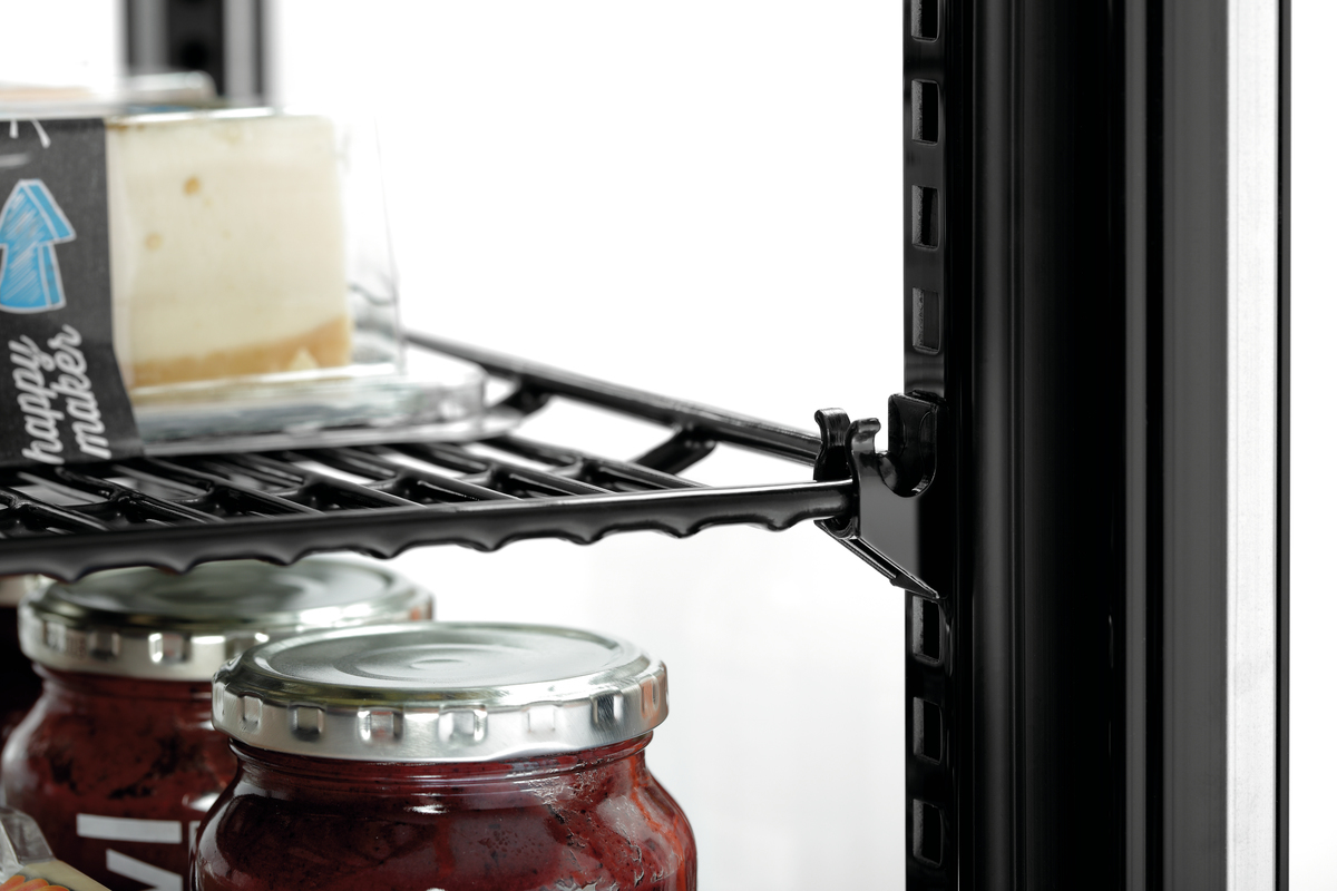 Mini-Kühlvitrine 58L-SW