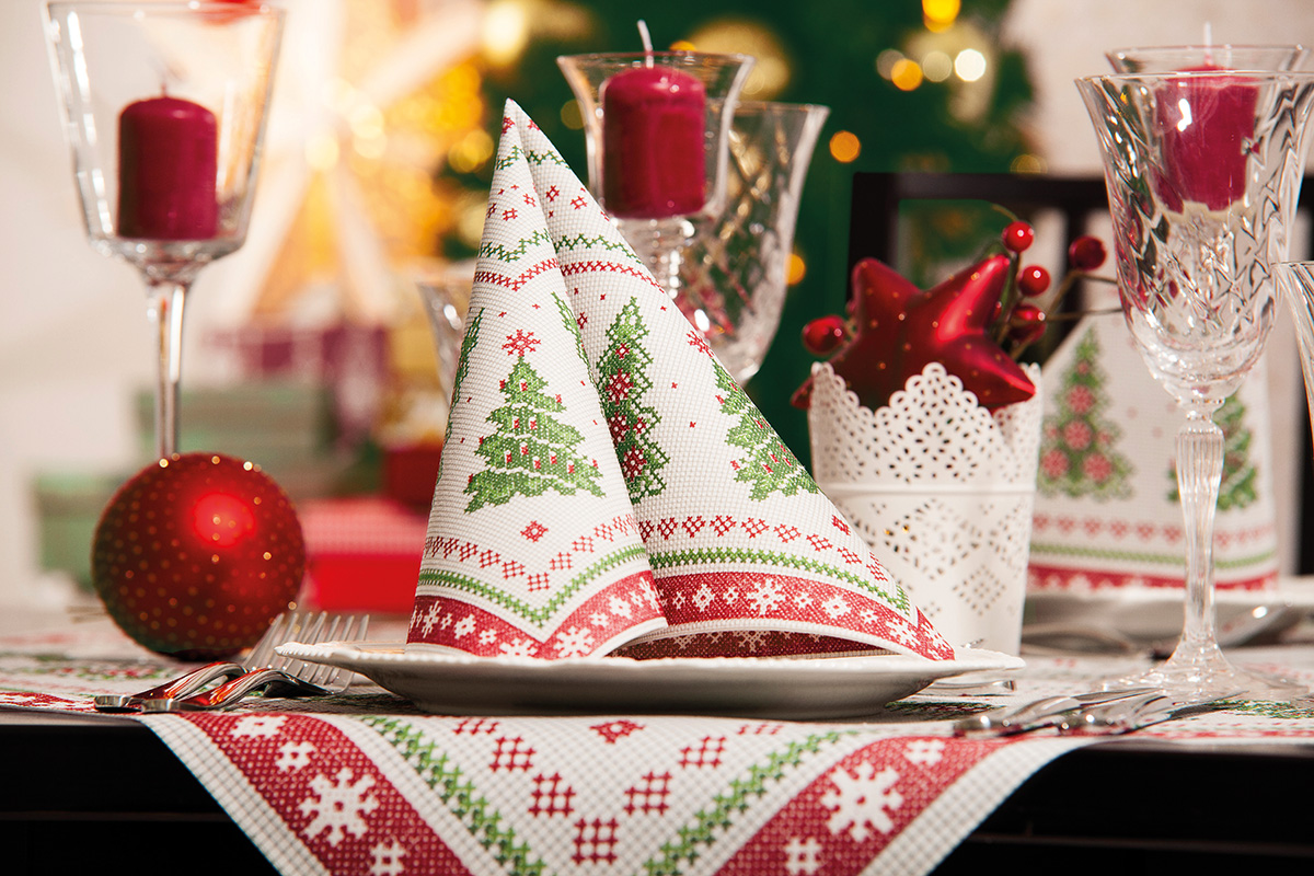 Servietten - Weihnachtsmotiv GINA Tissue
