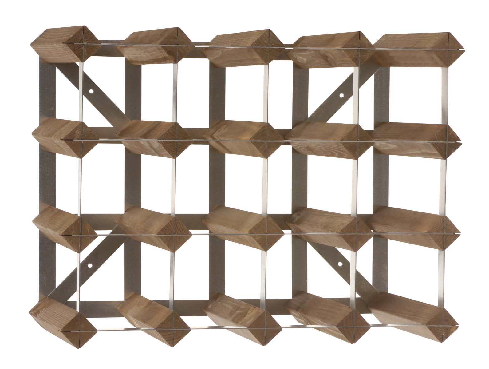 Weinregal, 16 Flaschen, 43 x 24 x 34 cm