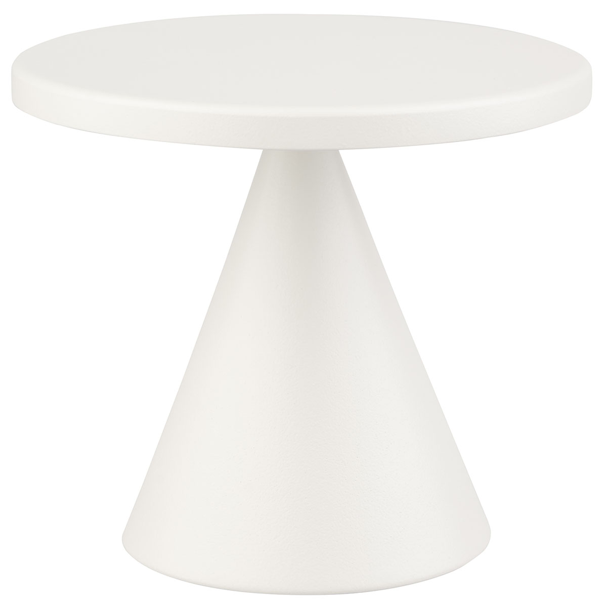 Tischleuchte CONE MINI, Metall, Farbe: whisper white, 1x LED 1,0 W / 100 lm, dimmbar in 3 Stufen, D: 13 cm, H: 11,5 cm