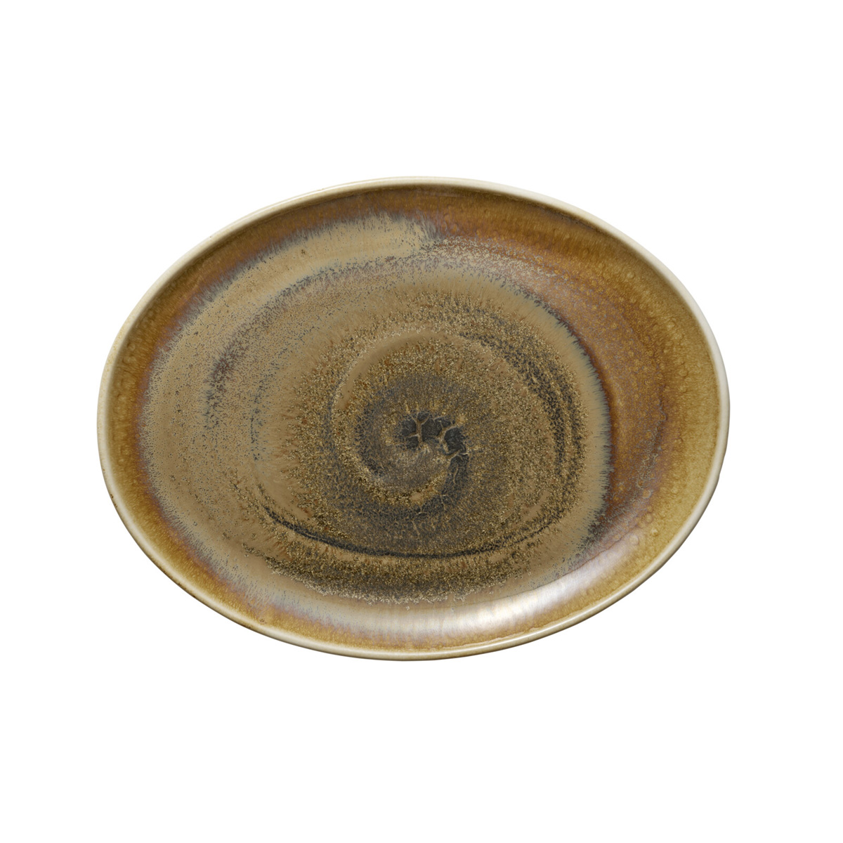 Heart & Soul, Perfect Match : Cumin - Platte oval coup 31 x 24 cm
