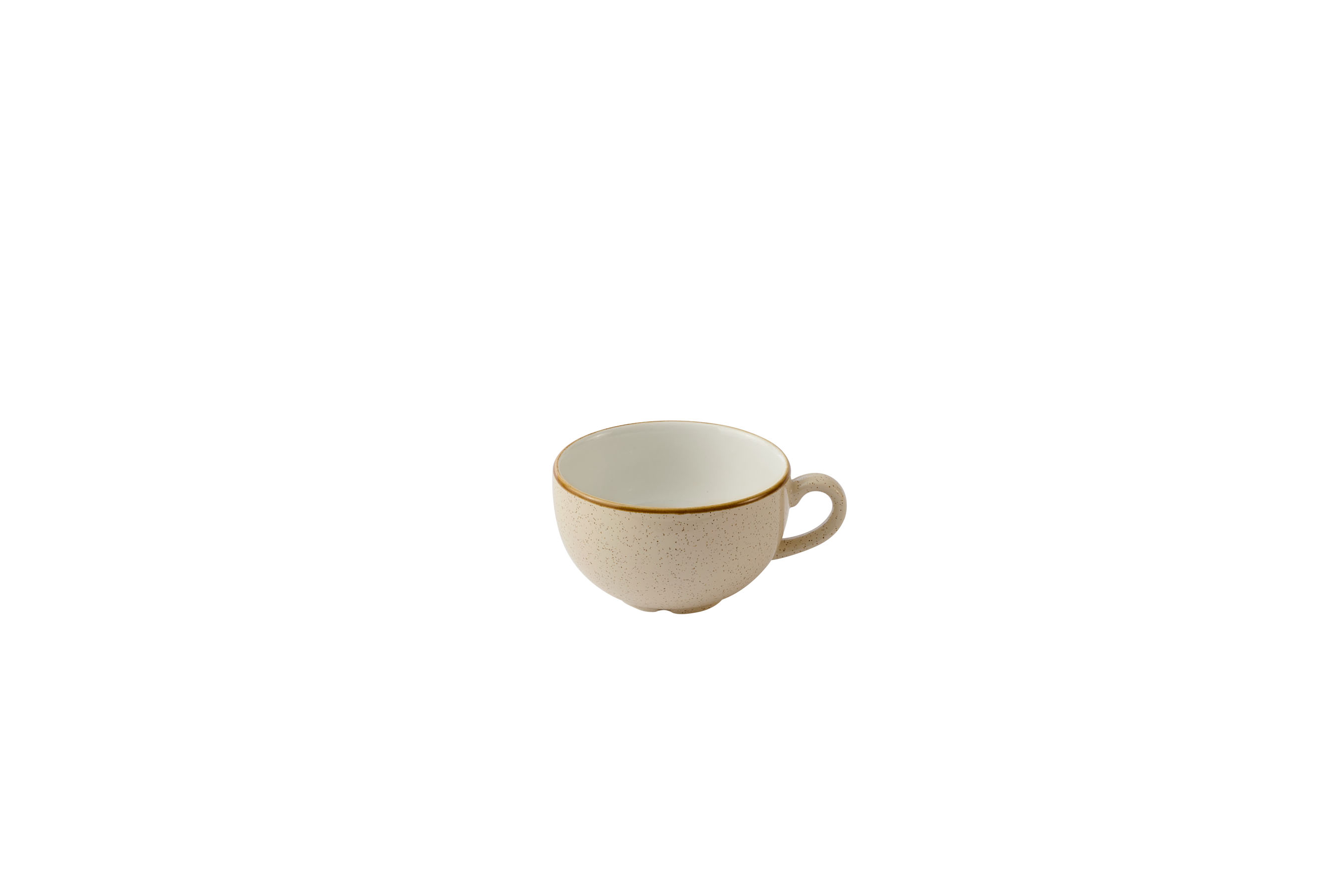 Churchill, Stonecast : Nutmeg Cream - Cappuccino-Obere, 11 x 6,5 cm/ 0,34 ltr.