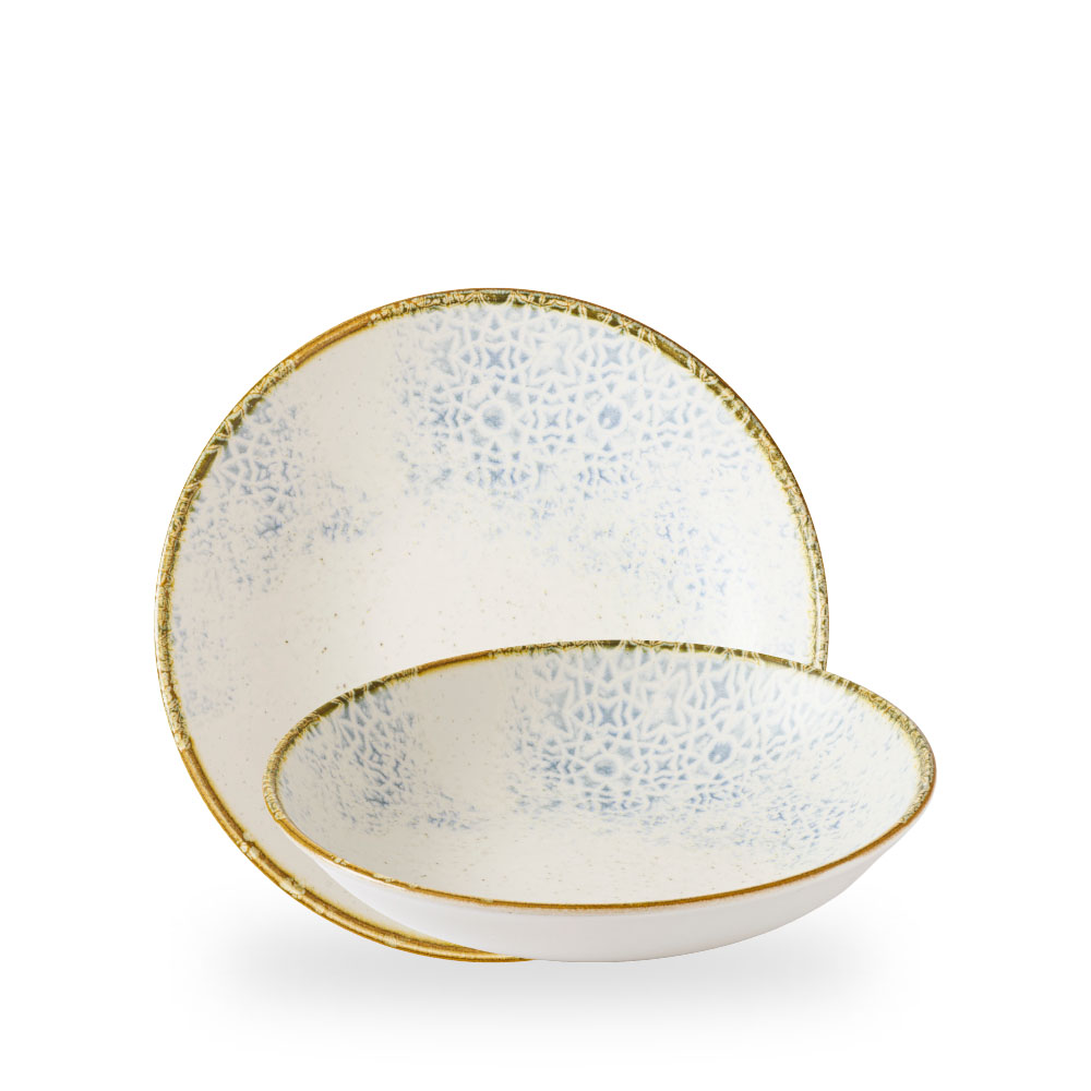 Churchill, Stonecast Amalfi : Blue - Teller tief Coup, 24,8 cm/ 1,11 ltr.