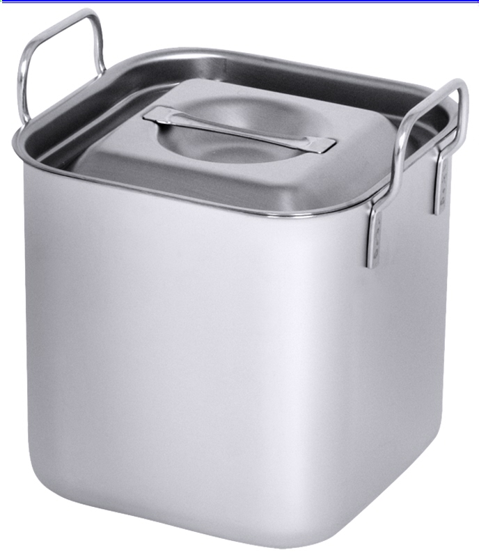 Bain-Marie-Einsatz 3,5 l Serie B / mittel, I: 0,5 ltr., 15,5 x 15,5 x 16 cm