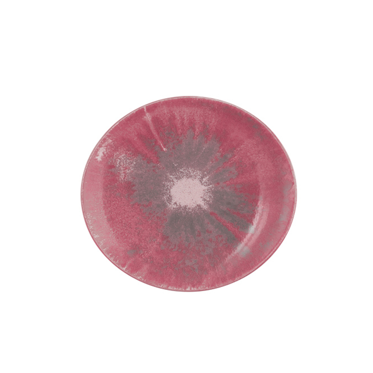 Seltmann Weiden, Modern Life : 58269 Batik Hibiskus - Frühstücksteller oval 5234, 21 cm